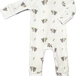 Back view of Country Koala organic cotton baby onesie