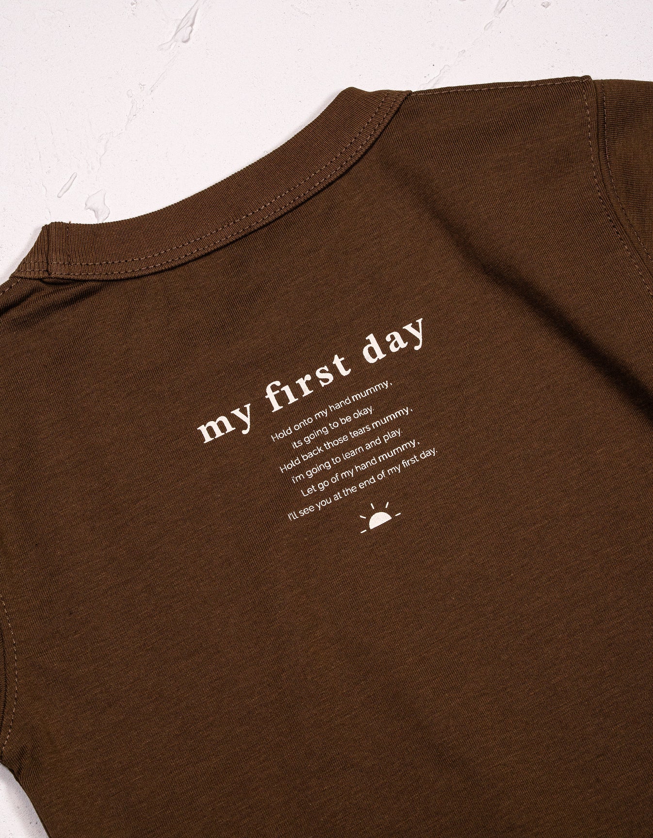 My First Day Tee (Mummy Version)